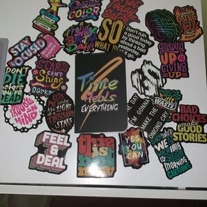 Journal and 22 stickers